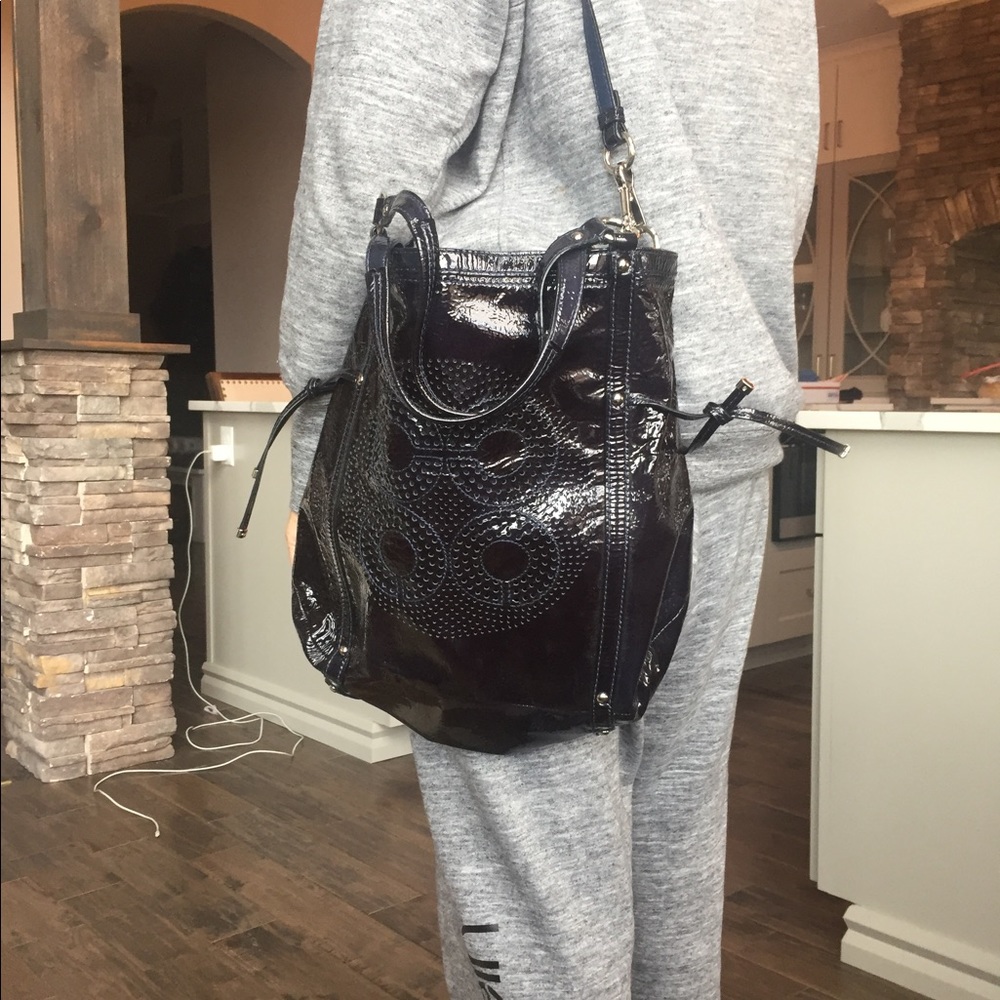 Coach shoulder/crossbody bag Navy